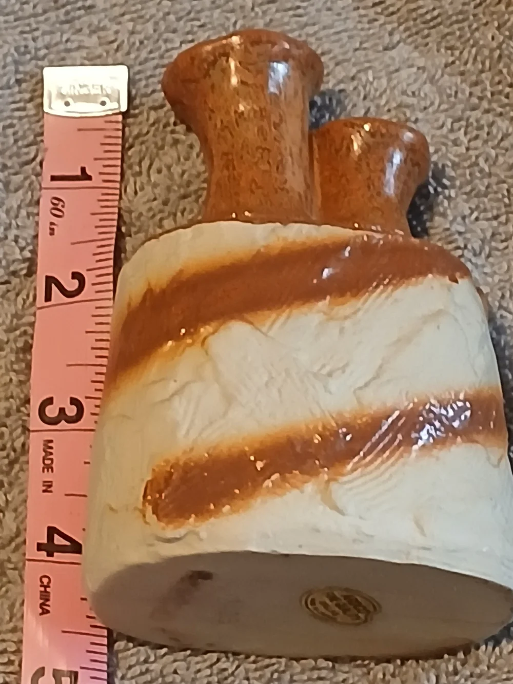 Vintage Ardco Fine Quality Dallas Japan Pottery Rustic Boho Southwest Bud Vase